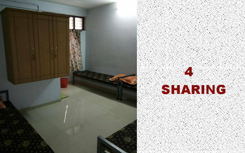 Four Sharing Rooms